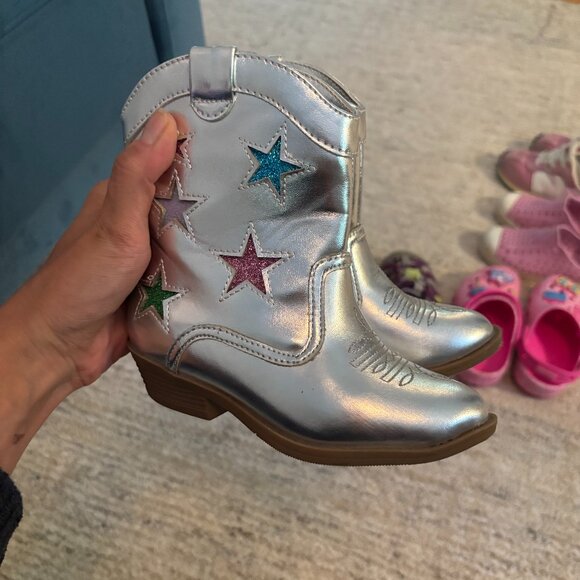 Tucker + Tate kids' Corra Star Western Boot size 9M - Picture 1 of 5